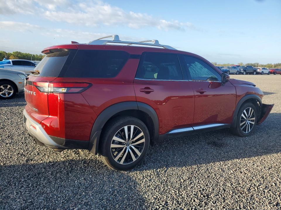 2025 Nissan Pathfinder VIN 5N1DR3DG1SC200169 COPART salvage auction — FRONT END, Fl - Cert Of Title Slvg Rebuildable, sold $9,400 on 2026-07-02 (photo 3)