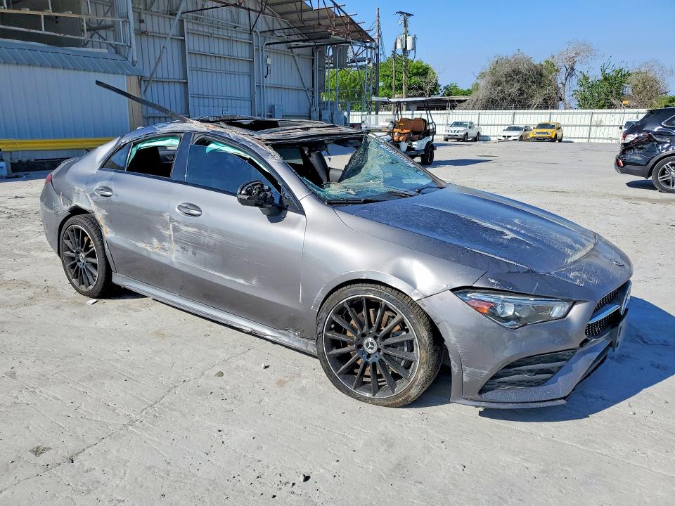 2020 Mercedes-benz Cla-klasse VIN W1K5J4GB4LN123900 COPART salvage auction — ROLLOVER, Tx - Salvage Vehicle Title, sold $4,150 on 2026-07-28 (photo 4)