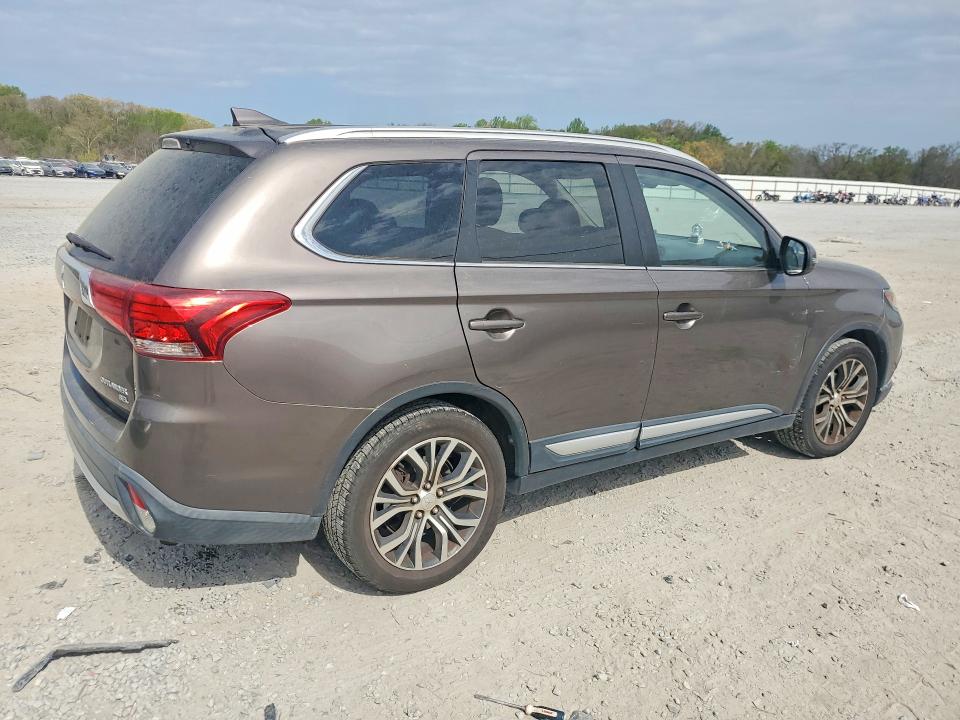 2018 Mitsubishi Outlander VIN JA4AD3A3XJZ013655 COPART salvage auction — FRONT END, Nc - Salvage Certificate Of Title, sold $275 on 2026-07-29 (photo 3)
