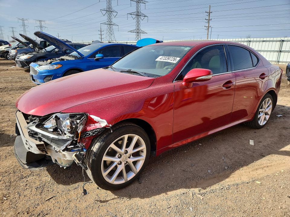 2012 Lexus Is VIN JTHCF5C20C5052837 — COPART salvage auction photo