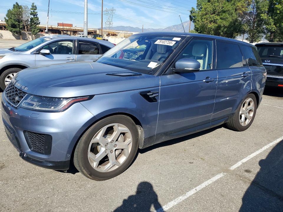 2019 Land rover Range rover sport VIN SALWR2RV3KA426698 COPART salvage auction — MINOR DENT/SCRATCHES, Ca - Dis/Dlr/Exp Only Clean Title, sold $7,100 on 2026-07-02 (photo 1)