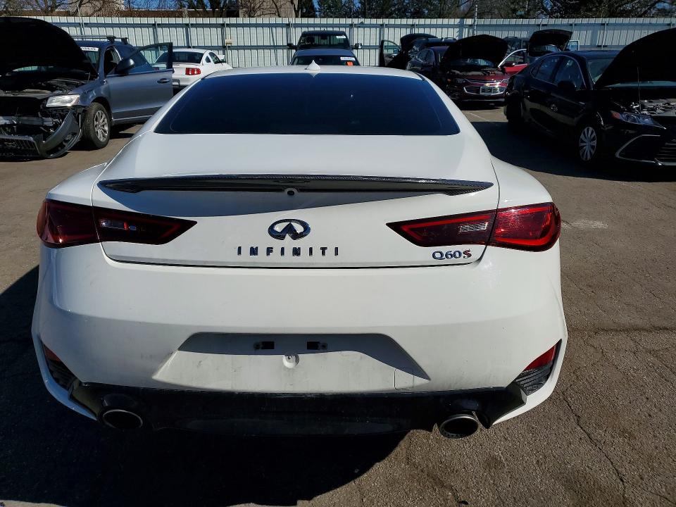 2017 Infiniti Q60 VIN JN1FV7EK6HM611530 COPART salvage auction — UNDERCARRIAGE, Ky - Red Rebuilt Salvage, sold $3,250 on 2026-07-22 (photo 6)