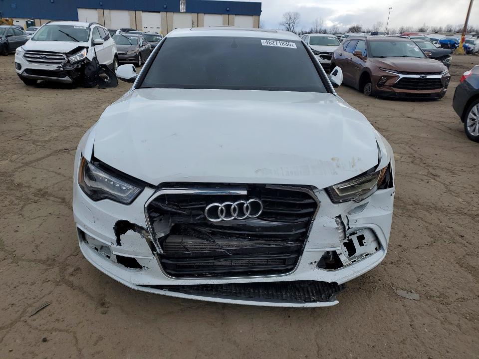 2014 Audi A6 VIN WAUHMAFC6EN078840 COPART salvage auction — FRONT END, OH - CERT OF TITLE-SALVAGE, sold $1,000 on 2026-07-10 (photo 5)