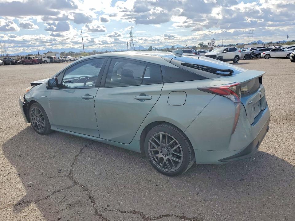 2016 Toyota Prius VIN JTDKARFU5G3510101 COPART salvage auction — FRONT END, Id - Salvage Certificate Of Title, sold $2,700 on 2026-07-17 (photo 2)