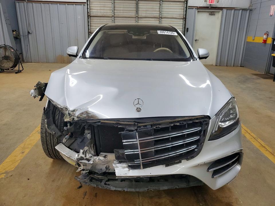 2019 Mercedes-benz S-klasse VIN WDDUG6GB7KA454918 COPART salvage auction — FRONT END, NC - SALVAGE CERTIFICATE OF TITLE, sold $7,200 on 2026-07-29 (photo 5)
