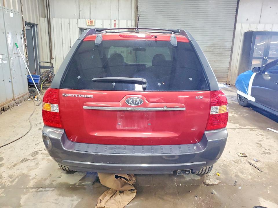 2008 Kia Sportage VIN KNDJF724887531221 COPART salvage auction — FRONT END, IL - SALVAGE CERTIFICATE, sold $700 on 2026-07-07 (photo 6)