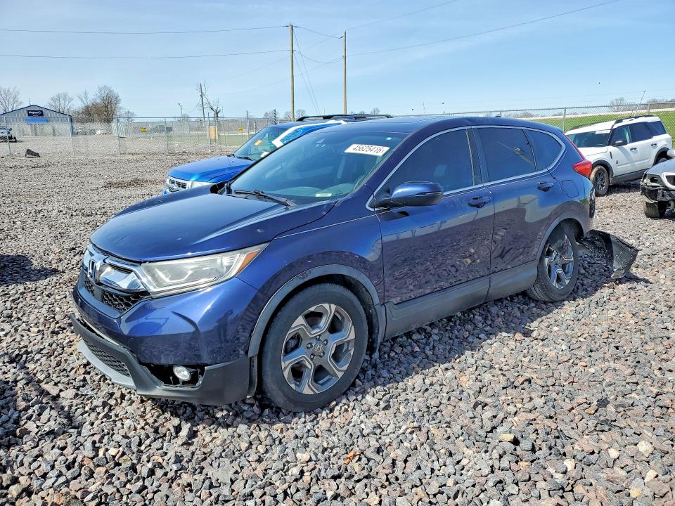 2017 Honda Cr-v VIN 7FARW1H87HE036064 COPART salvage auction — FRONT END, In - Certificate Of Title, sold $200 on 2026-07-28 (photo 1)