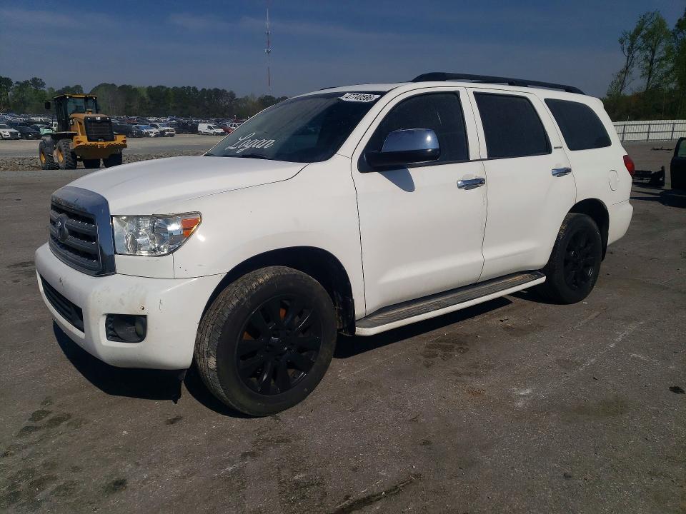 2010 Toyota Sequoia VIN 5TDKY5G14AS024653 COPART salvage auction — MINOR DENT/SCRATCHES, Nc - Dealer Only Clean Title (P), sold $3,450 on 2026-07-21 (photo 1)