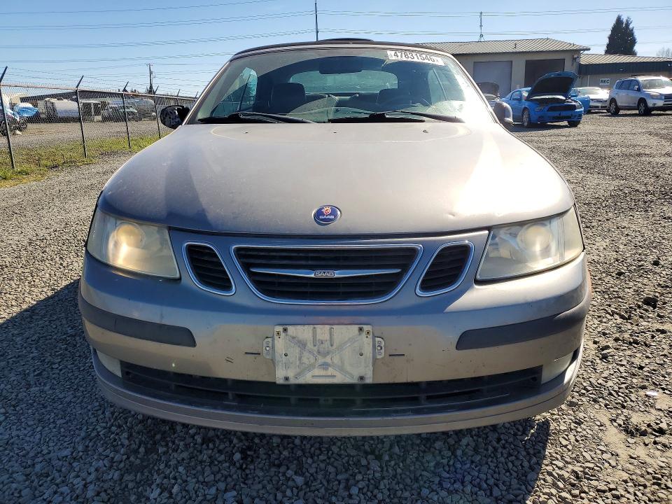 2004 Saab 9-3 VIN YS3FD79Y646001939 COPART salvage auction — SIDE, Or - Lien Papers Salvage, sold $475 on 2026-07-07 (photo 5)