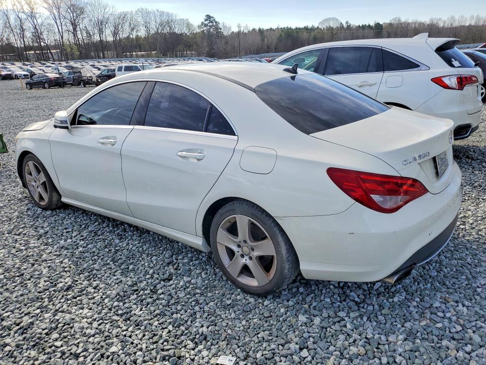 2015 Mercedes-benz Cla-klasse VIN WDDSJ4EB4FN161962 COPART salvage auction — MECHANICAL, Fl - Dealer Only Clean Title, sold $2,900 on 2026-07-29 (photo 2)