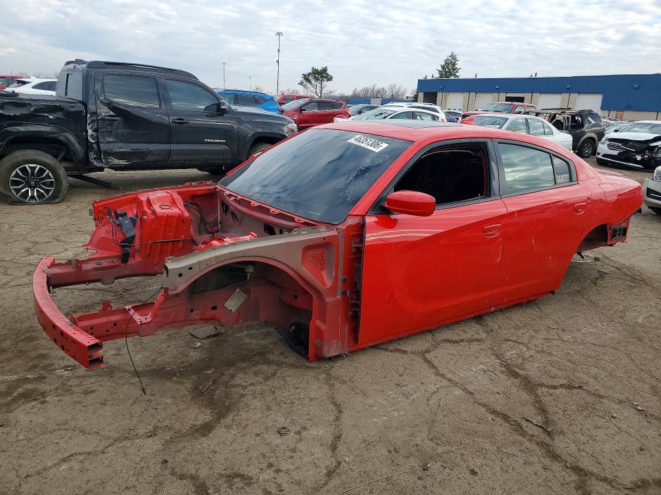 2019 Dodge Charger VIN 2C3CDXGJ5KH627563 COPART salvage auction — STRIPPED, Mi - Certificate Of Title, sold $3,150 on 2026-07-02 (photo 1)