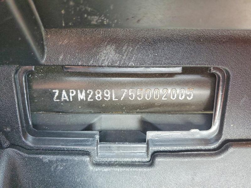 2005 Piaggio Bv VIN ZAPM289L755002005 COPART salvage auction — FRONT END, Ca - Salvage Certificate, sold $175 on 2026-07-16 (photo 9)