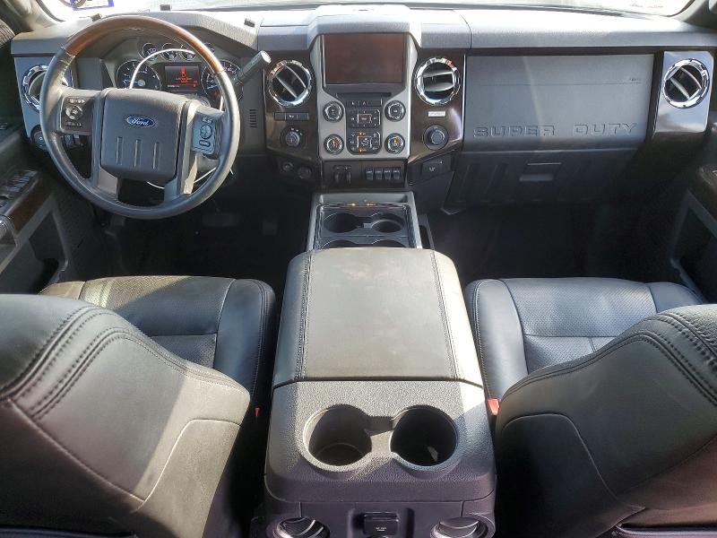 2016 Ford F-250 super duty VIN 1FT7W2BT8GEA42185 COPART salvage auction — REAR END, TX - SALVAGE VEHICLE TITLE, sold $13,200 on 2026-09-09 (photo 8)