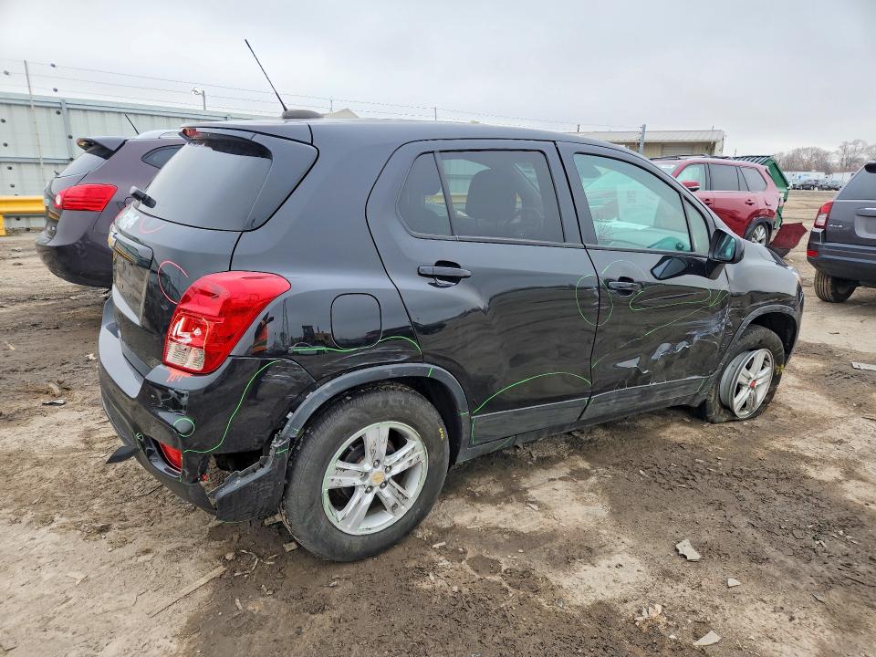 2021 Chevrolet Trax VIN KL7CJKSB6MB314280 COPART salvage auction — SIDE, Salvage Title, sold $1,300 on 2026-07-20 (photo 3)