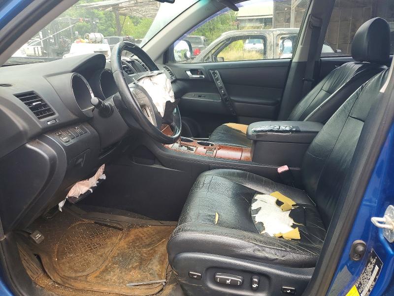 2008 Toyota Highlander VIN JTEDS42A782019195 COPART salvage auction — FRONT END, HI - CERTIFICATE OF SALVAGE, sold $1 on 2026-07-29 (photo 7)