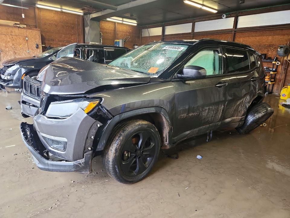 2018 Jeep Compass VIN 3C4NJDBB7JT400215 COPART salvage auction — ALL OVER, PA - CERTIFICATE OF SALVAGE, sold $275 on 2026-07-02 (photo 1)