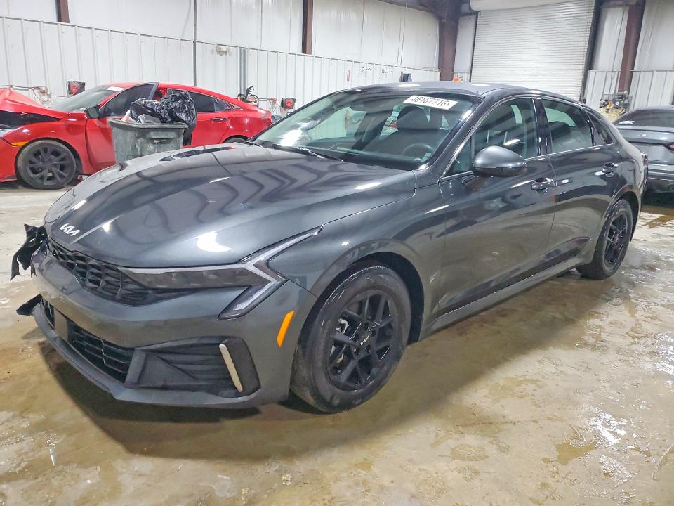 2025 Kia K5 VIN KNAG24J7XS5390247 COPART salvage auction — FRONT END, Ok - Cert Of Title-Salvage, sold $700 on 2026-07-29 (photo 1)