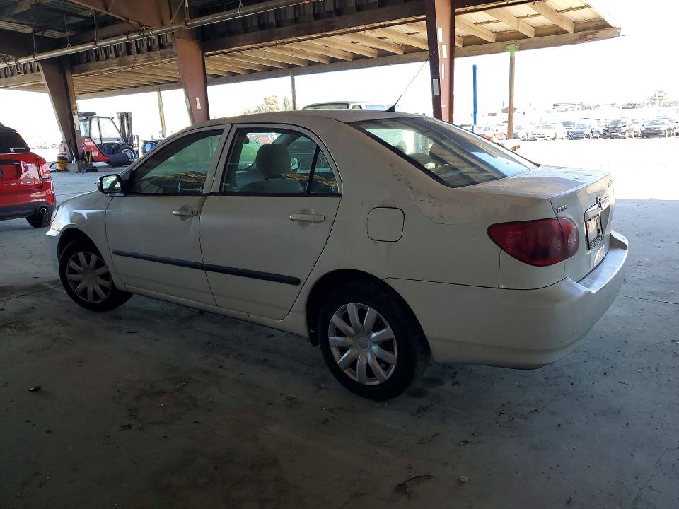 2005 Toyota Corolla VIN JTDBR32E050057072 COPART salvage auction — MINOR DENT/SCRATCHES, CA - DIS/DLR/EXP LIEN PAPERS-SALV, sold $725 on 2026-07-30 (photo 2)