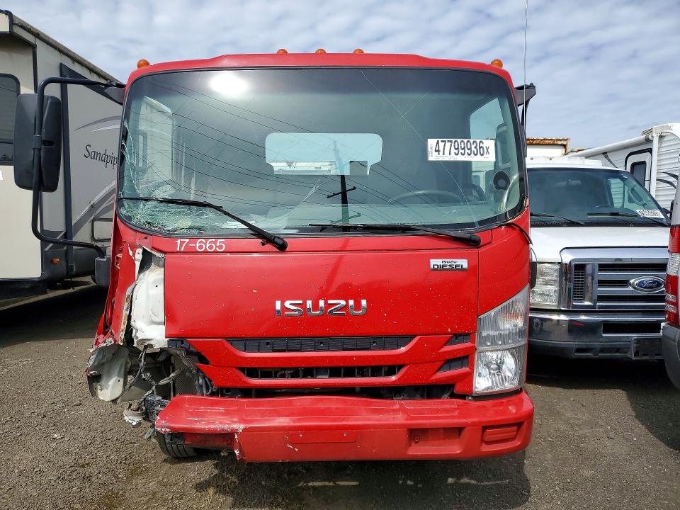 2018 Isuzu Npr VIN JALE5W169J7301662 COPART salvage auction — FRONT END, Or - Salvage Title Certificate, sold $1,450 on 2026-07-22 (photo 5)