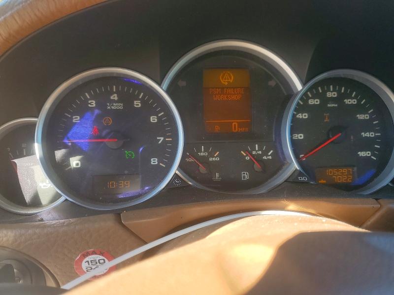 2006 Porsche Cayenne VIN WP1AB29P56LA63174 COPART salvage auction — MINOR DENT/SCRATCHES, Ny - Cert Of Title W/Unsatisfd Lien, sold $800 on 2026-08-10 (photo 9)