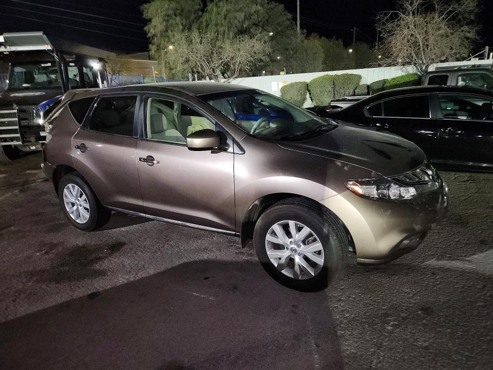 2013 Nissan Murano VIN JN8AZ1MU1DW201698 COPART salvage auction — REAR END, Salvage Title, sold $325 on 2026-07-09 (photo 4)