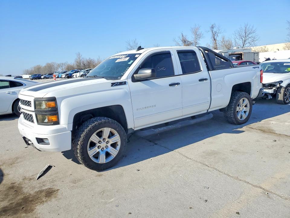 2015 Chevrolet Silverado 1500 VIN 1GCVKREC1FZ223661 COPART salvage auction — NORMAL WEAR, Ma - Certificate Of Title (P), sold $6,950 on 2026-07-02 (photo 1)