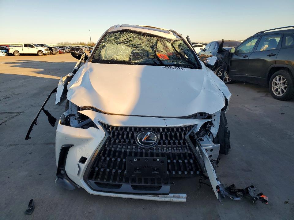 2025 Lexus Nx 350h VIN JTJGKCEZ3S2049909 COPART salvage auction — Front End, TX - SALVAGE VEHICLE TITLE, sold $6,700 on 2026-05-26 (photo 5)
