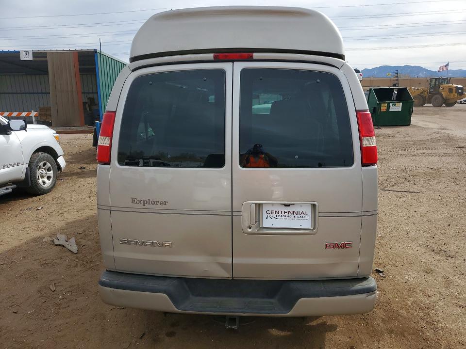 2009 Gmc Savana VIN 1GTFG15X991116838 COPART salvage auction — MINOR DENT/SCRATCHES, Co - Certificate Of Title, sold $9,200 on 2026-07-06 (photo 6)