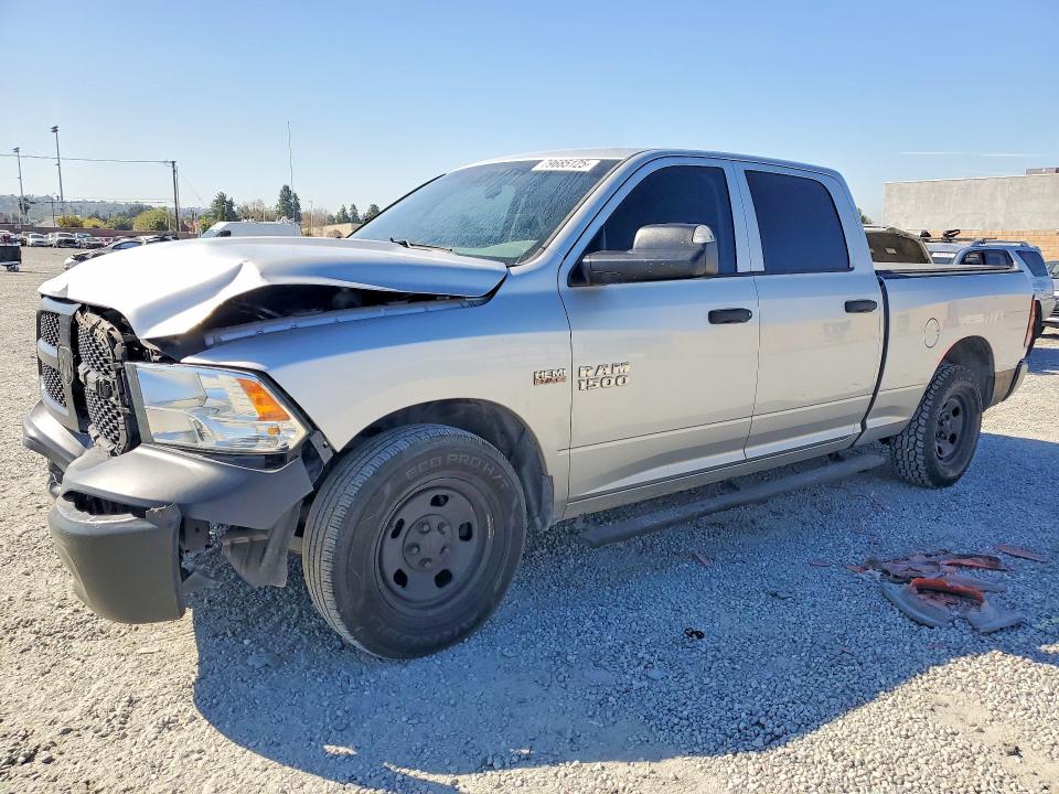 2017 Ram 1500 VIN 1C6RR6ST7HS730597 COPART salvage auction — FRONT END, Ca - Salvage Certificate, sold $3,200 on 2026-07-22 (photo 1)
