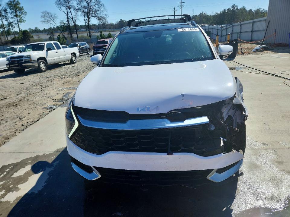 2025 Kia Sportage VIN 5XYK43DF1SG252544 COPART salvage auction — FRONT END, Ga - Cert Of Title-Salvage, sold $11,200 on 2026-07-09 (photo 5)