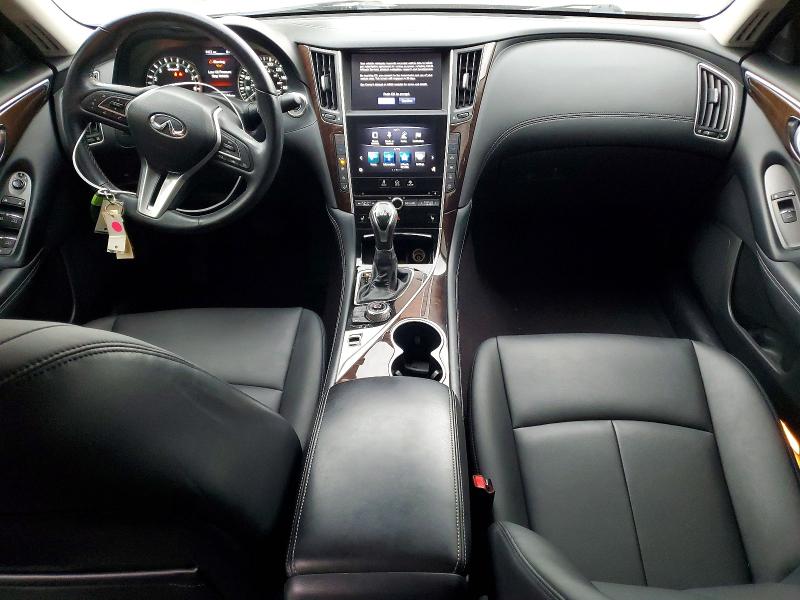 2018 Infiniti Q50 VIN JN1EV7AR0JM430265 COPART salvage auction — MECHANICAL, Id - Salvage Certificate Of Title, sold $2,300 on 2026-07-14 (photo 8)