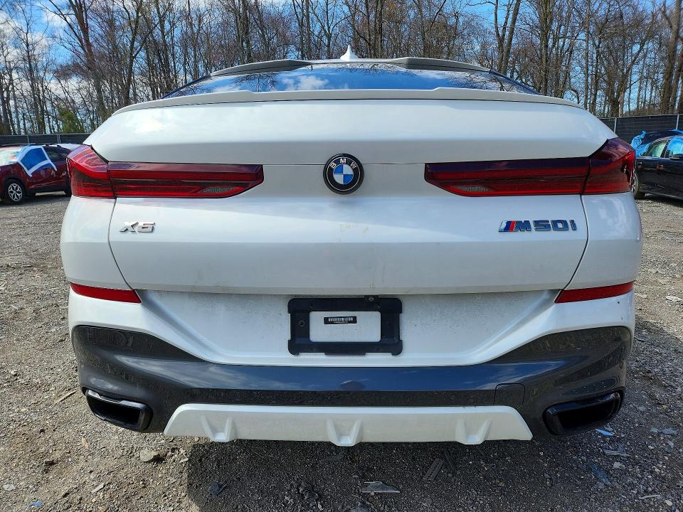 2020 BMW X6 VIN 5UXCY8C07L9B64492 COPART salvage auction — FRONT END, Md - Cert Of Salvage > 75% Damage, sold $22,600 on 2026-07-24 (photo 6)
