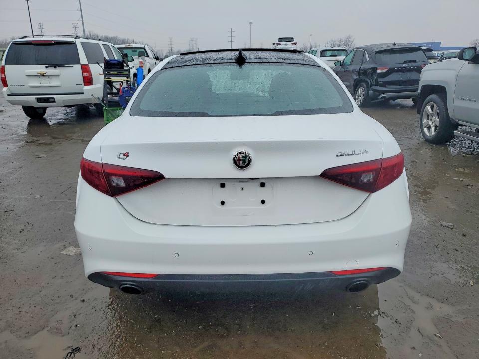 2023 Alfa romeo Giulia VIN ZARFANAN0P7673778 COPART salvage auction — FRONT END, Mi - Scrap Certificate Of Title, sold $3,650 on 2026-07-10 (photo 6)