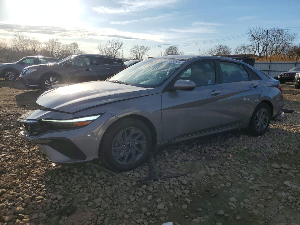 2024 Hyundai Elantra VIN KMHLM4DG1RU810450 COPART salvage auction — FRONT END, Il - Salvage Certificate, sold $5,400 on 2026-07-21 (photo 1)