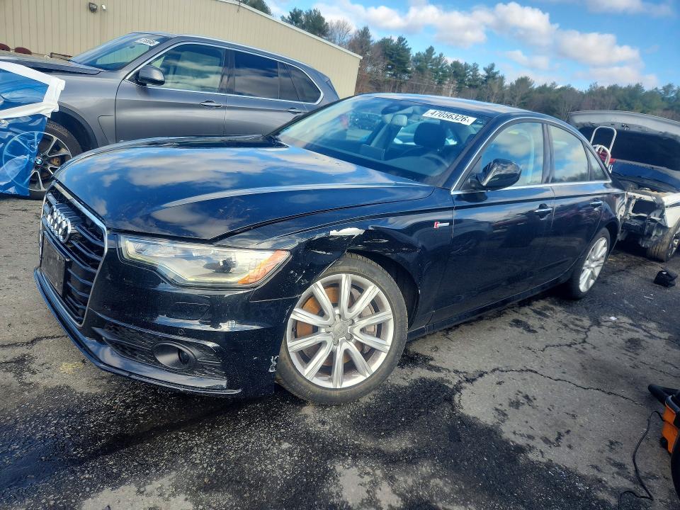 2015 Audi A6 VIN WAUFGAFC8FN032250 COPART salvage auction — FRONT END, Ri - Salvage Certificate Of Title, sold $3,050 on 2026-07-07 (photo 1)