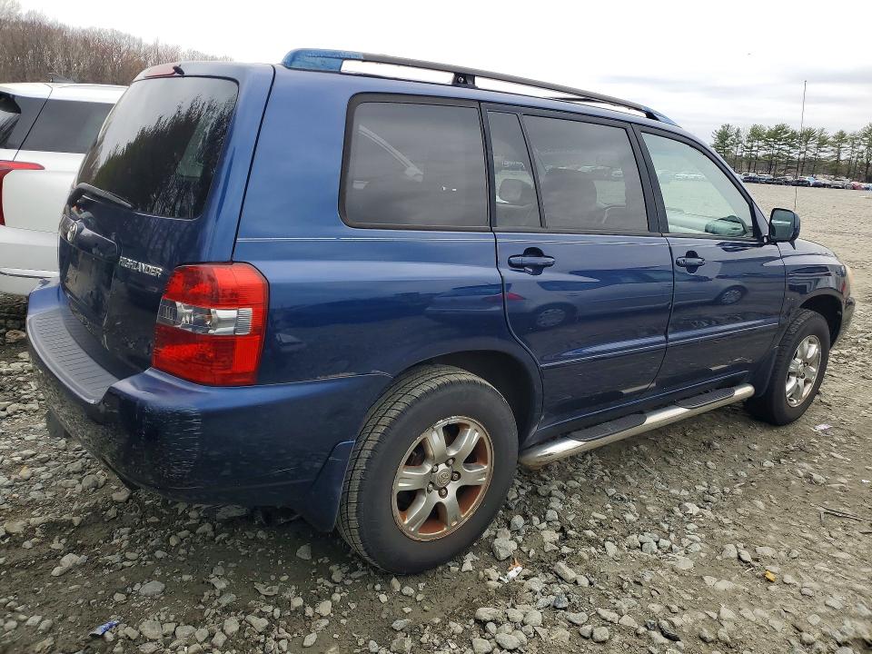 2004 Toyota Highlander VIN JTEEP21A240016965 COPART salvage auction — MECHANICAL, Nj - Certificate Of Title, sold $875 on 2026-07-22 (photo 3)