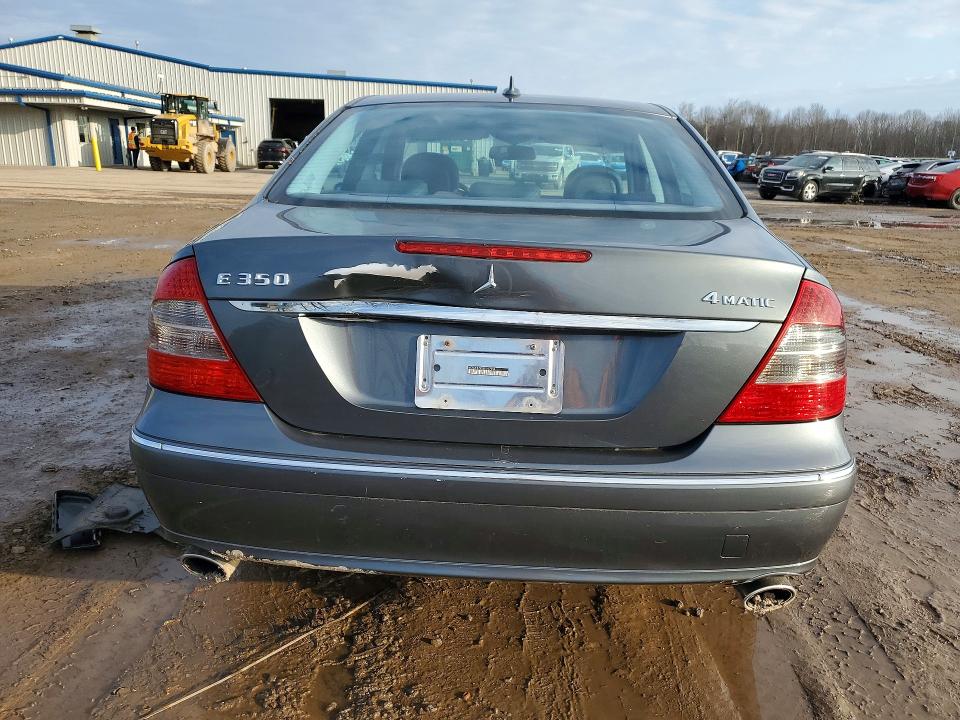 2008 Mercedes-benz E-class VIN WDBUF87XX8B267954 COPART salvage auction — REAR END, Pa - Certificate Of Salvage, sold $500 on 2026-07-15 (photo 6)