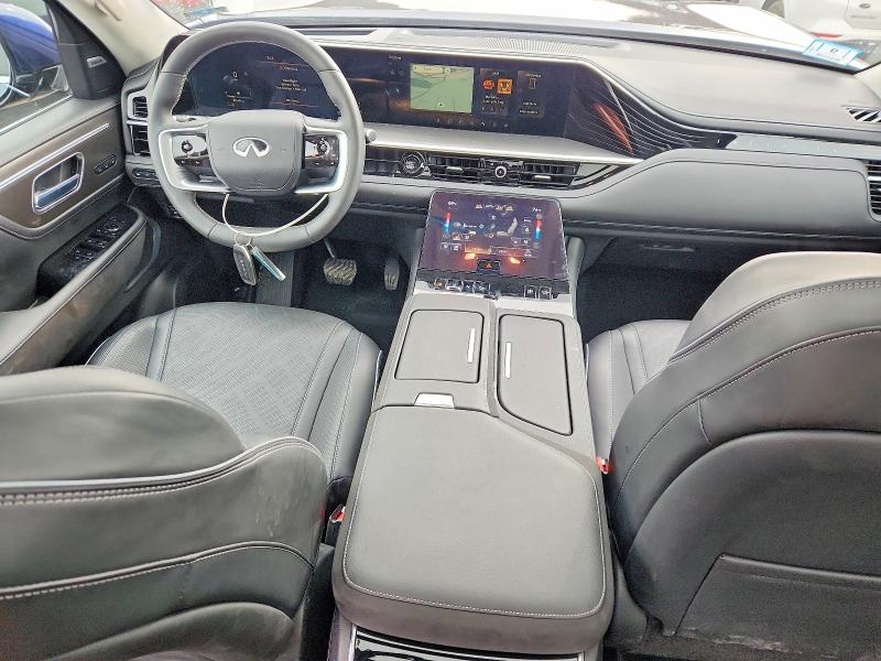 2025 Infiniti Qx80 VIN JN8AZ3BE5S9700278 COPART salvage auction — FRONT END, Ma - Cert Of Title-Salvage, sold $38,750 on 2026-07-22 (photo 8)