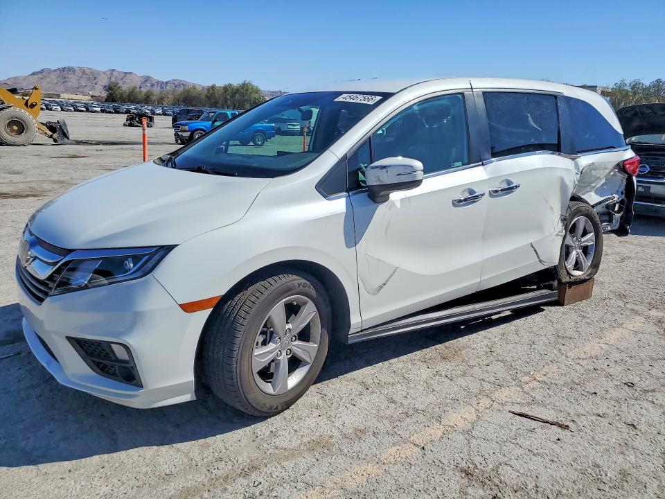 2020 Honda Odyssey VIN 5FNRL6H53LB026034 COPART salvage auction — REAR END, Nv - Salvage Title, sold $6,400 on 2026-07-09 (photo 1)