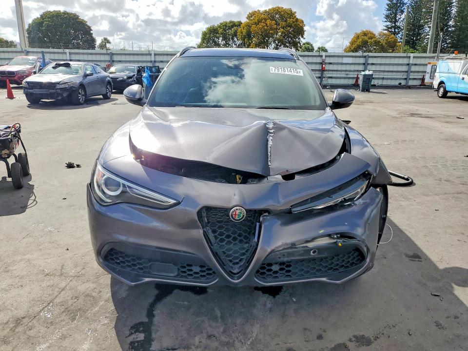 2019 Alfa romeo Stelvio VIN ZASPAKBN3K7C51774 COPART salvage auction — FRONT END, Salvage Title, sold $6,600 on 2026-08-17 (photo 5)