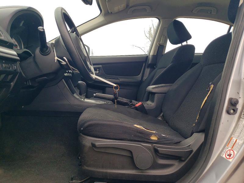 2012 Subaru Impreza VIN JF1GJAC6XCH014985 COPART salvage auction — FRONT END, Or - Lien Papers Salvage, sold $375 on 2026-07-27 (photo 7)