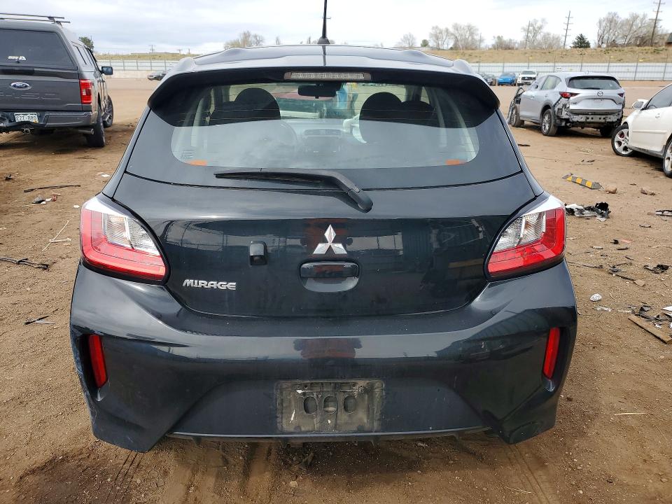 2023 Mitsubishi Mirage VIN ML32AUHJ1PH000596 COPART salvage auction — FRONT END, Id - Salvage Certificate Of Title, sold $1,150 on 2026-07-15 (photo 6)
