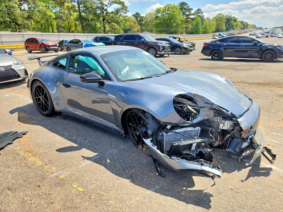 2026 Porsche 911 VIN WP0AB2A96TS226866 COPART salvage auction — FRONT END, AL - CERT OF TITLE-SALVAGE TITLE, sold $76,000 on 2026-08-10 (photo 4)