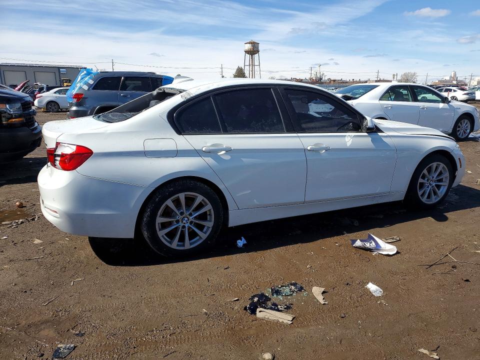 2016 BMW 3er VIN WBA8A3C57GK689622 COPART salvage auction — HAIL, Il - Certificate Of Title, sold $650 on 2026-07-22 (photo 3)