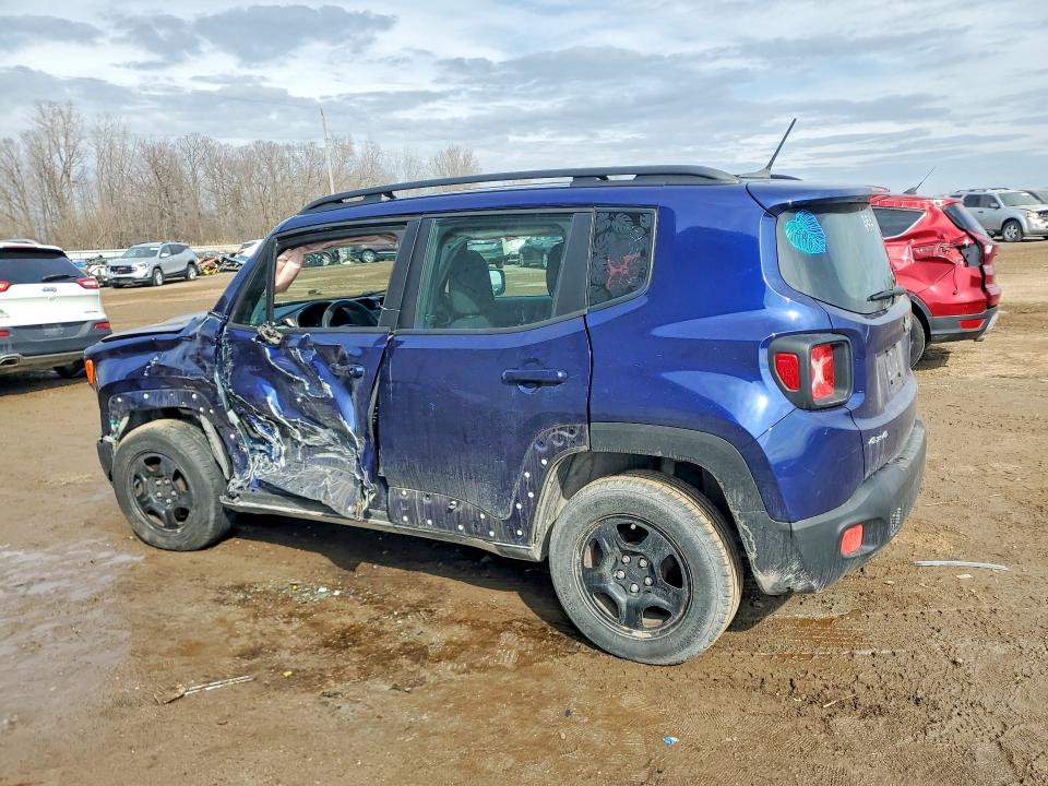 2017 Jeep Renegade VIN ZACCJBAB7HPF96199 COPART salvage auction — SIDE, Mi - Cert Of Title-Salvage Vehicle, sold $625 on 2026-07-08 (photo 2)