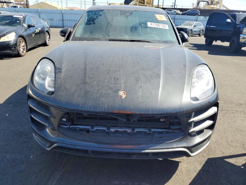 2017 Porsche Macan VIN WP1AF2A55HLB61607 COPART salvage auction — VANDALISM, Ca - Salvage Certificate, sold $6,400 on 2026-08-05 (photo 5)