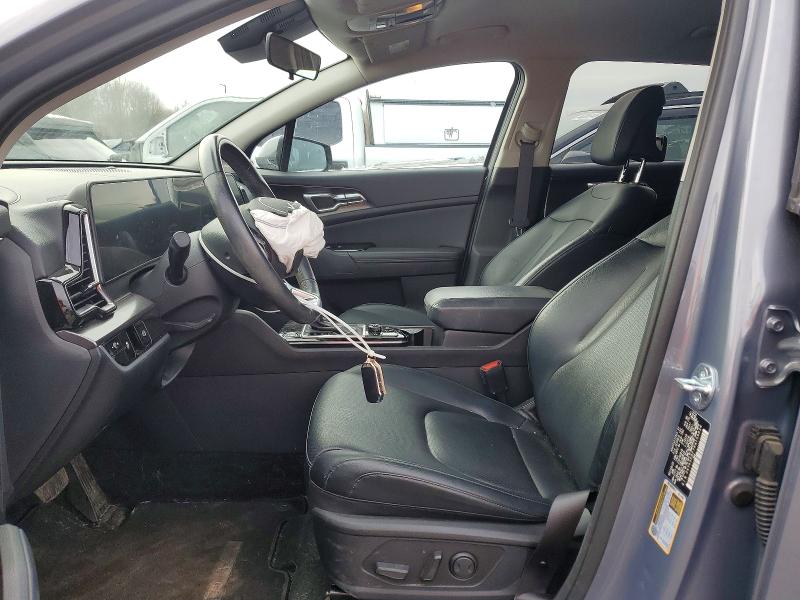 2024 Kia Sportage VIN 5XYK3CDF7RG159024 COPART salvage auction — FRONT END, Ct - Cert Of Title-Salvage, sold $8,300 on 2026-08-24 (photo 7)