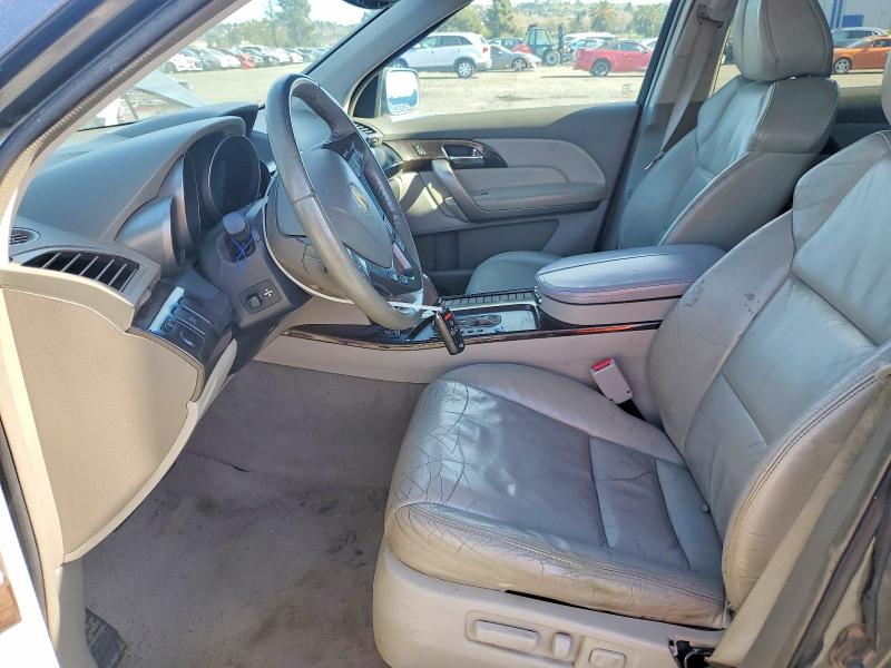 2007 Acura Mdx VIN 2HNYD28497H539307 COPART salvage auction — FRONT END, CA - SALVAGE CERTIFICATE, sold $400 on 2026-07-25 (photo 7)