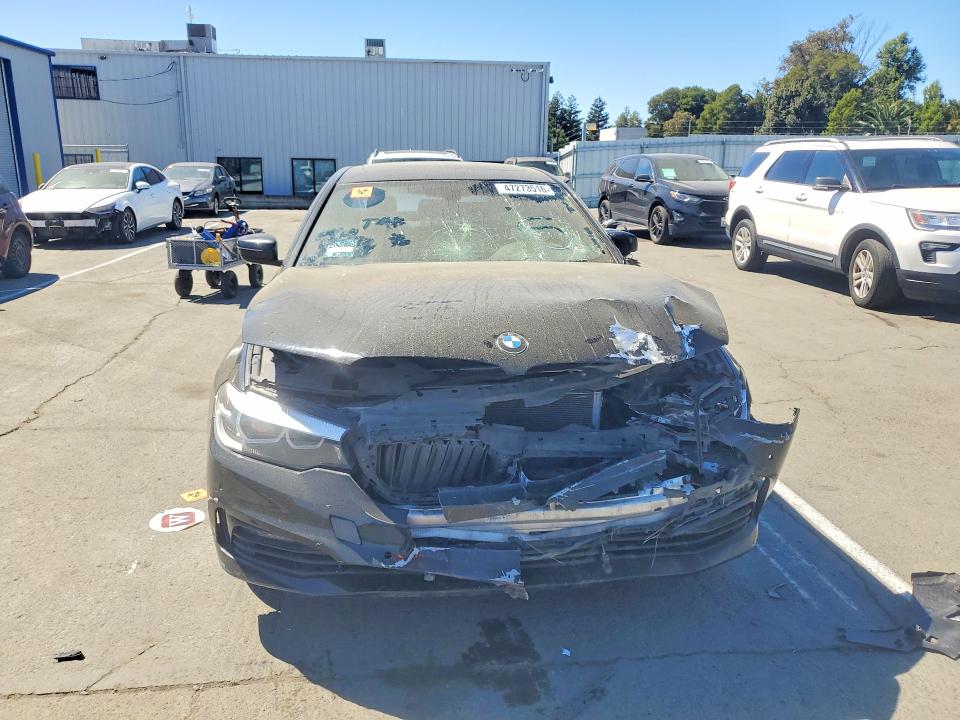 2018 BMW 5er VIN WBAJA5C50JWA36940 COPART salvage auction — FRONT END, Ca - Dis/Dlr/Exp Only Clean Title, sold $4,850 on 2026-07-27 (photo 5)