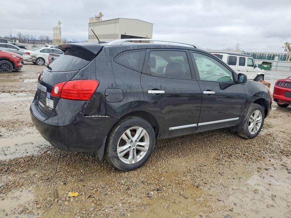 2015 Nissan Rogue VIN JN8AS5MV7FW765430 COPART salvage auction — REAR END, Ks - Cert Of Title-Salvage, sold $525 on 2026-07-07 (photo 3)